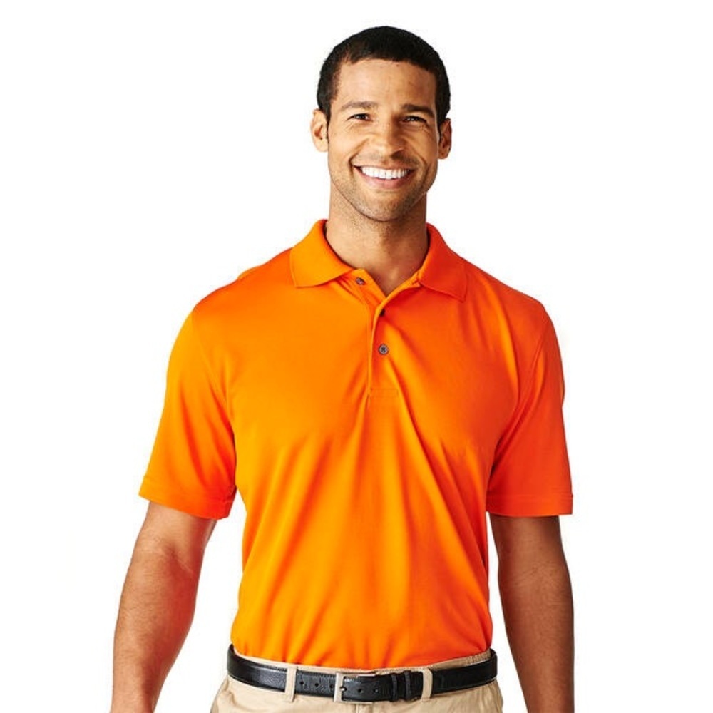 Cross & Winsor Orange Golf Shirt Size L‎